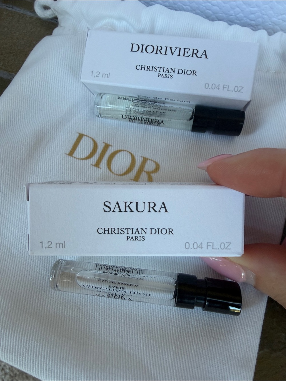 Dior Dioriviera & Sakura Samples New - Picture 2 of 5